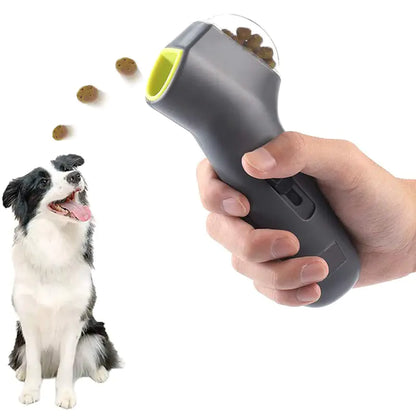 Pet Snack Launcher – Automatic Outdoor Training Toy