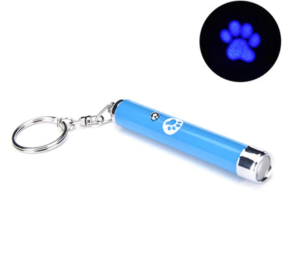 Interactive Cat Flashlight Toy with Mouse Projection