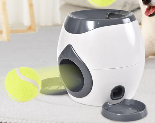 Automatic Tennis Ball Feeding Toy for Dogs