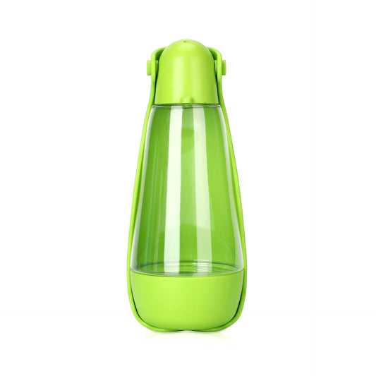 Travel-Friendly Dual Pet Feeder Bottle