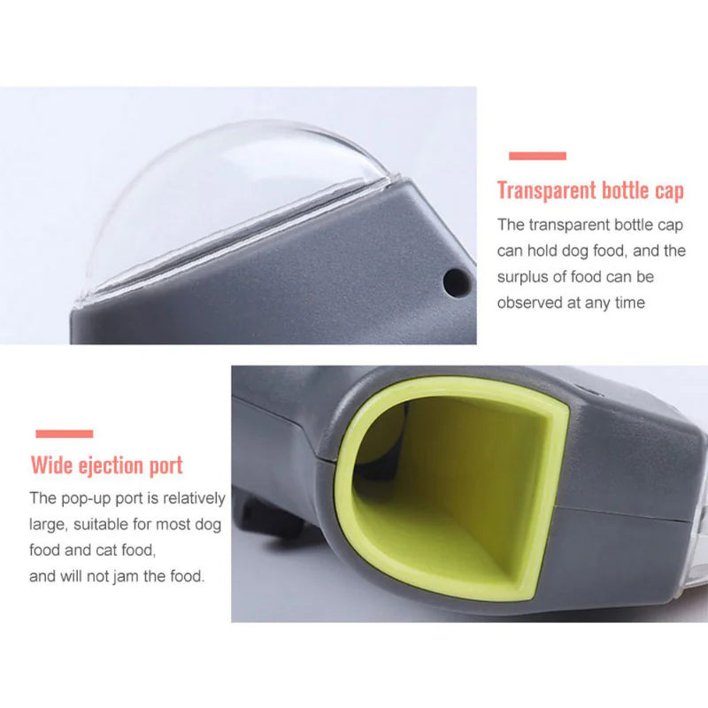 Pet Snack Launcher – Automatic Outdoor Training Toy